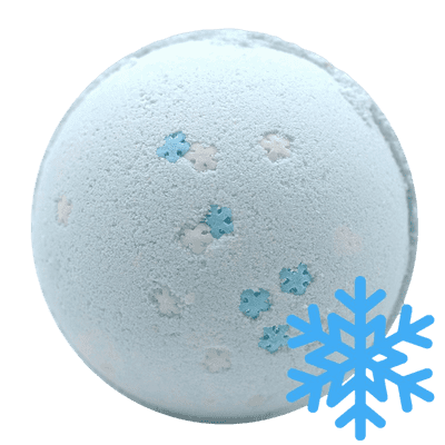 Christmas Snowflake Large Bath Bomb with Shea Butter