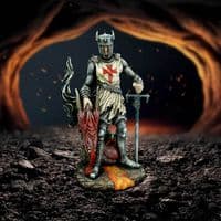 Cinders Of Glory The Battle Is Won Medieval Knight Templar Figurine | Nemesis Now Deal Kent