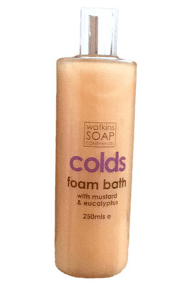 Colds Aromatherapy Foam Bubble Bath