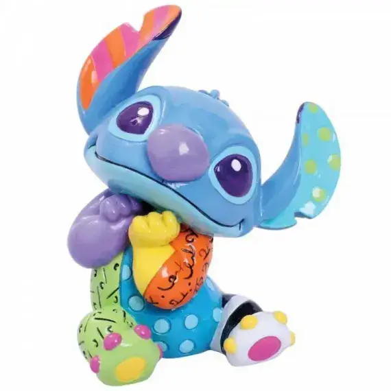 Colourful Stitch Britto Mini Disney Figurine | Disney Collectible Toy Shop Deal Kent UK
