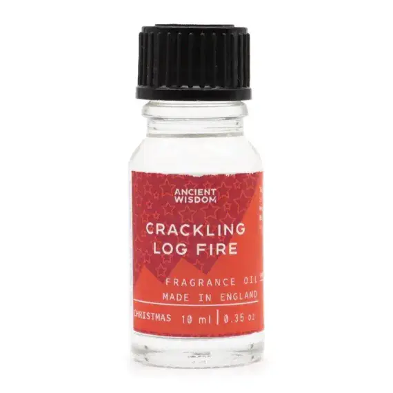Crackling Log Fire Christmas Fragrance Oil 10ml