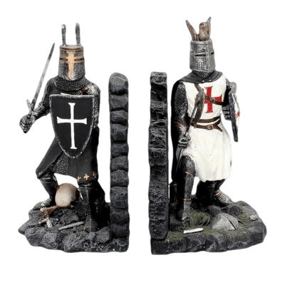 Crusader Knights The Duel Shelf Tidy Book Ends