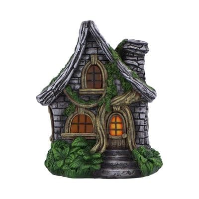 Curly Oak Manor Light Up Fairy House