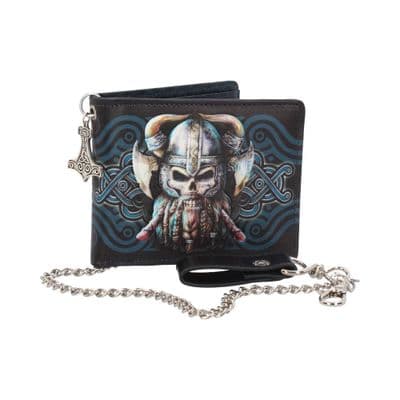 Danegeld Viking Warrior Wallet With Chain