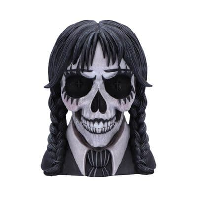 Dark Glare Gothic School Girl Skull Bust