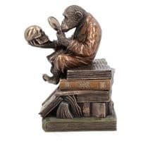 Darwin Theory Of Evolution Chimpanzee Monkey Scholar Ornament | BonneBombe | Nemesis Now