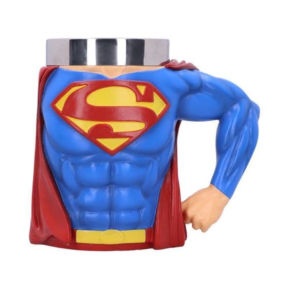 DC Comics Superman Hero Tankard | Nemesis Now Shop Whitfield Kent
