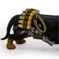 Deputy Dog Daschshund Cowboy Ornament | Bonnebombe Deal Kent
