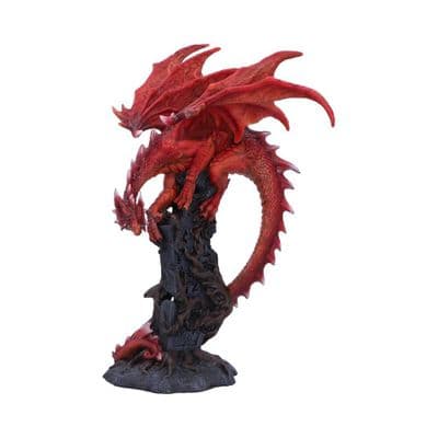 Draconic Roots Red Dragon Figurine