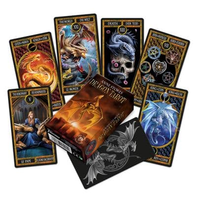 Dragon Tarot Playing Cards - Anne Stokes