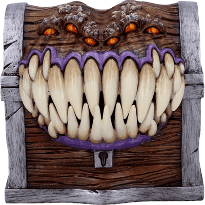 Dungeons & Dragons Mimic Dice Storage Box