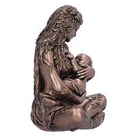 Earth Mother And Baby Bronze Figurine | Nemesis Now Shop Deal Kent UK