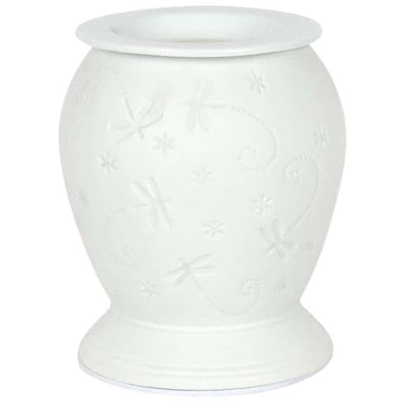 Etched Dragon Fly Electric Wax Melt Burner | Bonnebombe