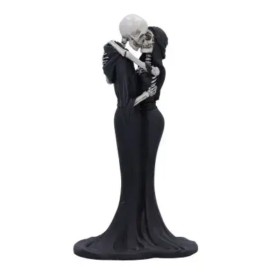 Eternal Kiss Gothic Skeleton Figurine