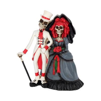 Forever by your side Corpse Bride And Groom Figurine