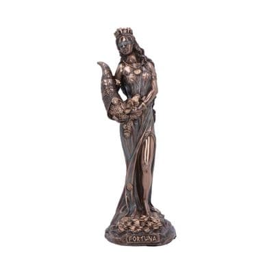 Fortuna Goddess Of Luck Bronze Figurine