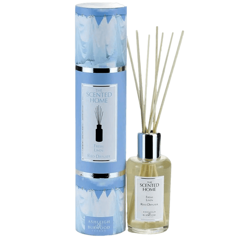 Fresh Linen The Scented Home Refillable Reed Diffuser | Ashleigh ...