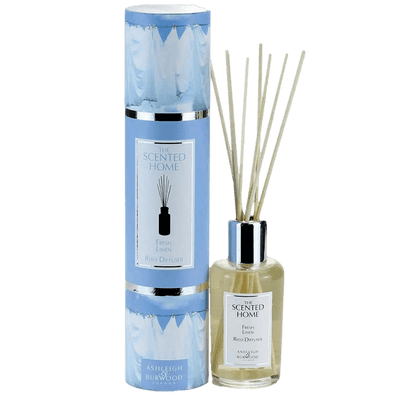 Fresh Linen The Scented Home 150ml Refillable Reed Diffuser