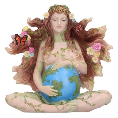 Gaea Mother of all Life Painted Figurine