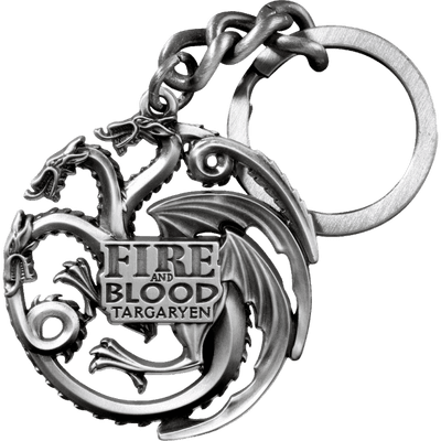 Game Of Thrones Targaryen Sigil Keychain