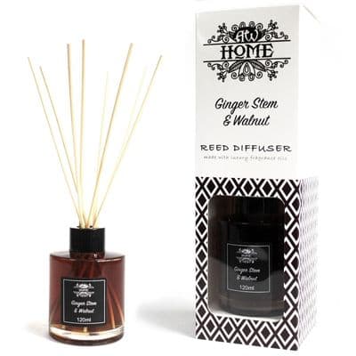 Ginger Stem & Walnut Reed Diffuser - 120ml