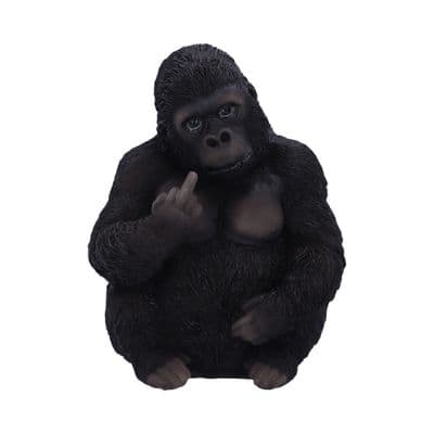 Gone Wild Black Gorilla Figurine