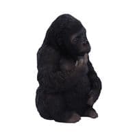 Gone Wild Black Gorilla Figurine