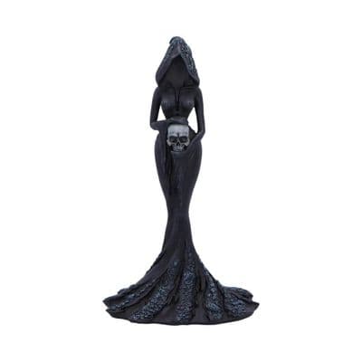 Gothic Keeper Femme Fatale Skull Figurine