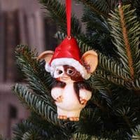 Official Licensed Gremlins Gizmo Christmas Santa Tree Ornament | Gremlins Collectibles