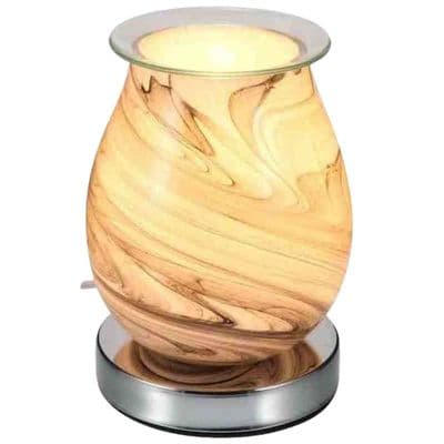 Grey Marble Touch Sensitive Wax Melt Burner