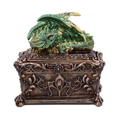 Guardian Of The Hoard Dragon Trinket Box