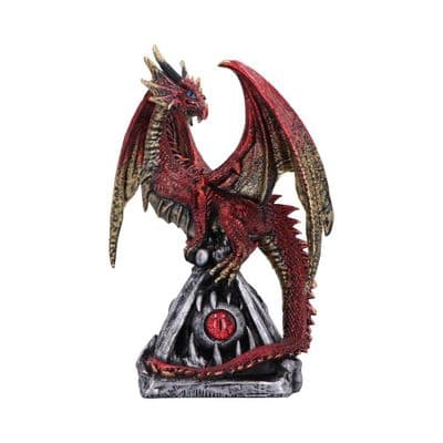 Guardians Gaze Fiery Red Dragon Ornament