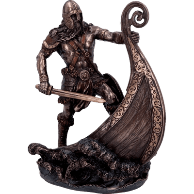 Halvor Norse Viking Longship Ornament