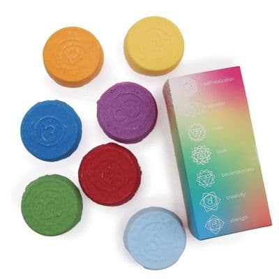 Harmony & Inner Glow Set Of 7 Chakra Bath Bombs