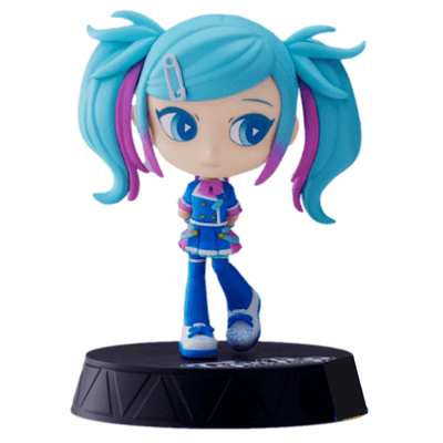 Hatsune Miku Colourful Stage Tip'n'Pop In The Classroom Blue Outfit
