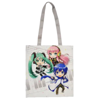 Hatsune Miku Cotton Tote Bag Chibi Piapro