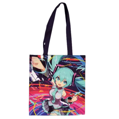 Hatsune Miku Cotton Tote Bag Energy