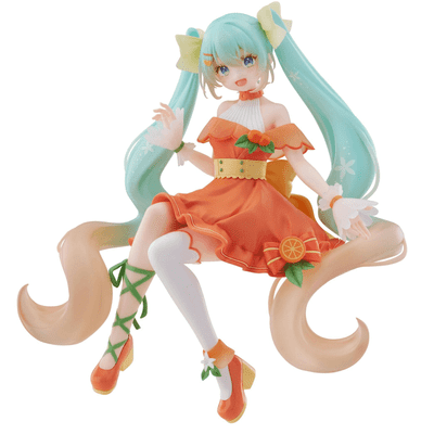 Hatsune Miku Flower Citrus Anime Figure