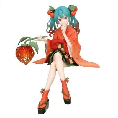 Hatsune Miku Flower Fairy Winter Cherry Anime Statue
