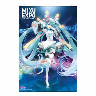 Hatsune Miku Limited Edition Expo 10th Anniversary Wall Scroll 61 x 91cm
