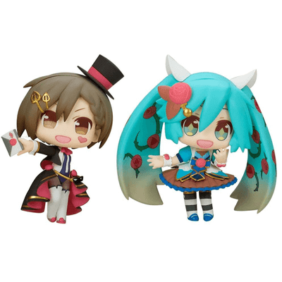 Hatsune Miku & Meiko Piapro Chibi Mini Figures