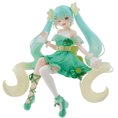 Hatsune Miku Noodle Stopper Lime Anime Figure