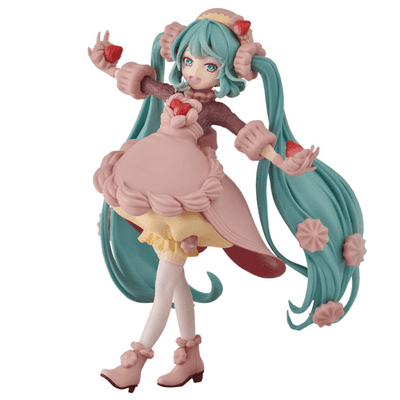 Hatsune Miku Sweet Sweets Strawberry Chocolate Short Anime Figure