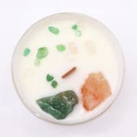 Heart Chakra Inner Balance Crystal Gemstone Candle | Aromatherapy Candle Shops InAshford Kent UK