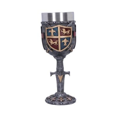 Heraldic Medieval Shield Goblet