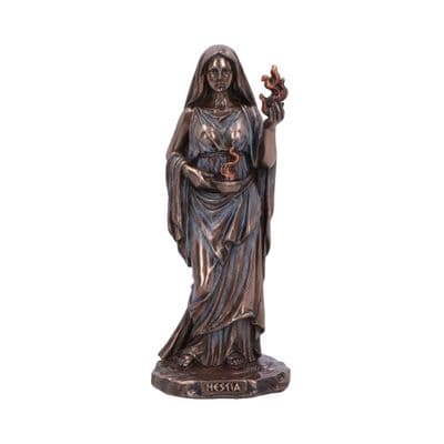 Hestia Greek Goddess Of Home And Hearth Bronze Figurine