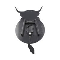 Highland Tickin' Cow Pendulum Clock