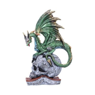 Ignisar's Rule Majestic Emerald Green Dragon Figurine