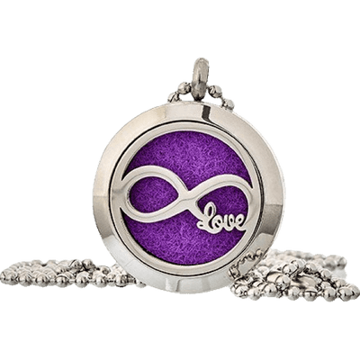 Infinity Love Aromatherapy Jewellery Necklace - 25mm