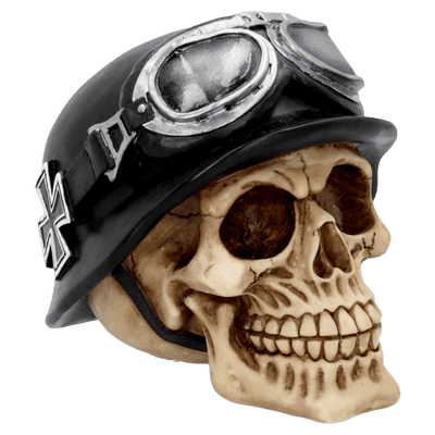 Iron Cross Helmet And Goggles Skull
